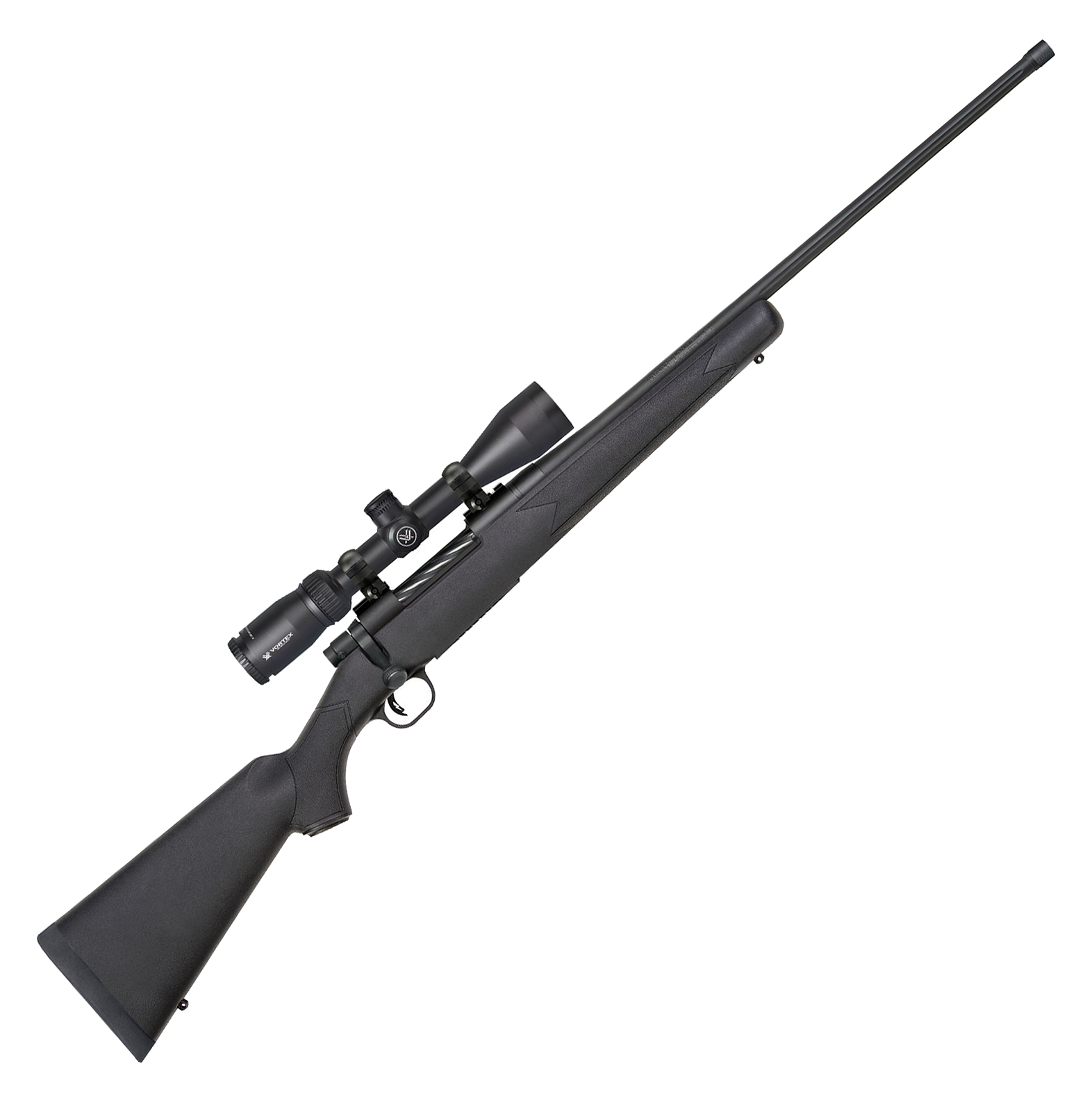 Mossberg Patriot Synthetic Bolt-Action Rifle with Vortex Scope and ...